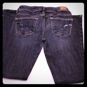 🚨SALE🚨 AEO 🦅 Skinny Kick sequined Jeans